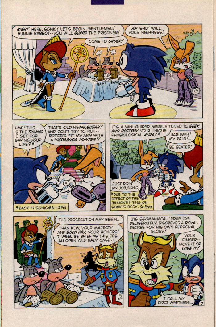 Sonic - Archie Adventure Series November 1996 Page 7